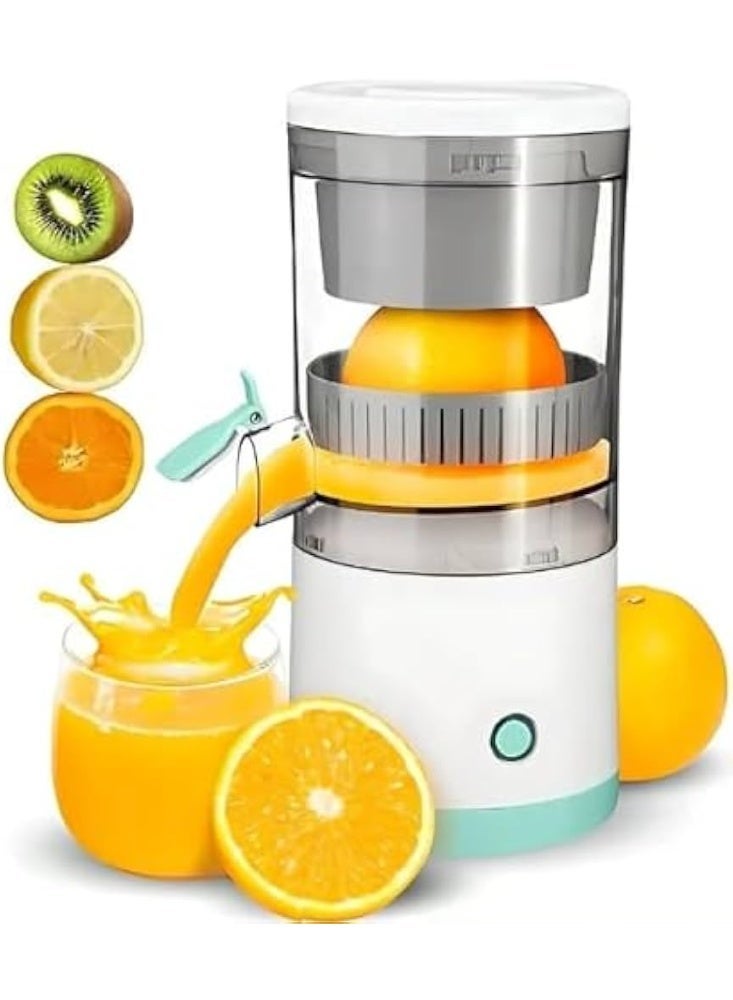 Migecon Citrus Juicer Electric Orange Squeezer Lemon Squeezer Electric High Juice Yield Juicer USB Charging USB Charging Juicer Lime Press Wireless Portable Travel Juice Mate - Image 1